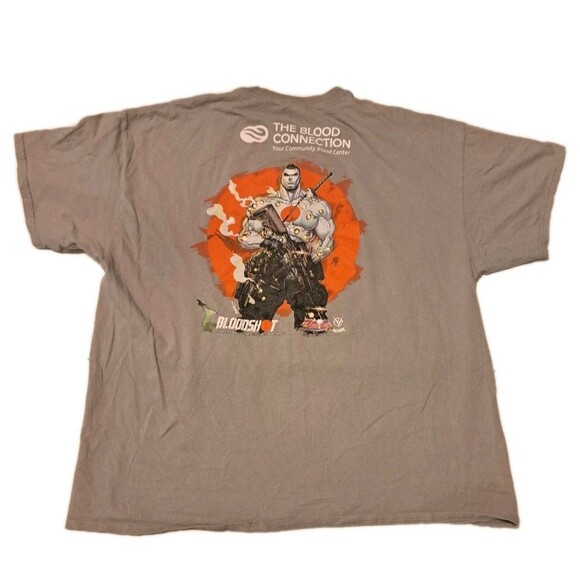 Bloodshot Valiant Comics T-Shirt Men’s 2XL SC Comic-Con Exclusive Graphic Tee - Picture 3 of 7
